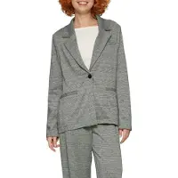QS Blazer gris / blanc