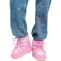 Moon Boot Bottes neige MB ICON LOW NYLON femmes - Rose - 36 / 38
