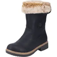Rieker Bottines beige / noir