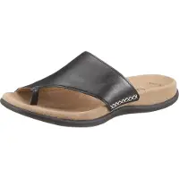 Gabor Dames slippers Teenslippers - Zwart - Maat 37
