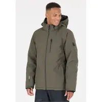 Whistler Veste d’hiver 'Drizzle' olive / noir