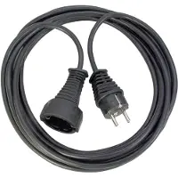 Brennenstuhl 1165440 H05vv-f3g1.5 5 M Ip20 Electric Extension Cord Noir
