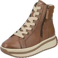 Rieker Bottines à lacets marron / noisette