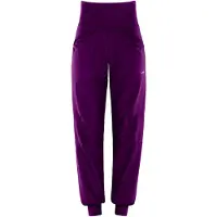 Winshape Pantalon de sport 'LEI101C' violet foncé / blanc