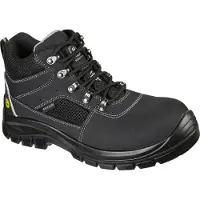 SKECHERS Work Trophus - LETIC Chaussures de travail pour homme 200002EC BLK Noir, pointure : 46 EU