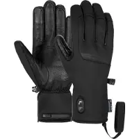 Reusch - Gants de ski imperméables avec système de chauffe - Heat Essence R-TEX XT Black en Cuir - Taille 10 - Noir