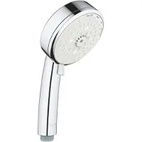 GROHE Douchette main Tempesta Cosmopolitan 2,5 GPM 4 jets, chrome Starlight 27575002