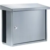 Burg wachter Boîte aux lettres Hanseatic 3816 Ni Inox Argenté
