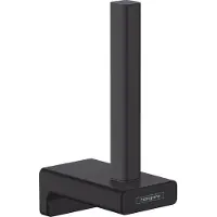 Hansgrohe Porte-rouleau de toilette de rechange, noir mat