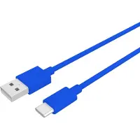 Celly PCUSBCBL câble USB USB 3.2 Gen 1 (3.1 Gen 1) 1 m USB A USB C Bleu