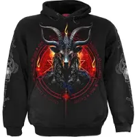 Spiral Sweat-shirt à capuche de - Baphomet - S - XXL - pour Homme - noir - Taille S
