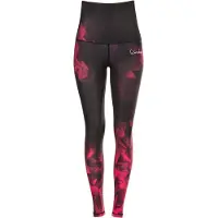 Winshape Pantalon de sport 'HWL102' chocolat / rouge rubis / blanc