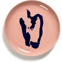 Serax Assiette Plate Serax Feast tableware by Ottolenghi Pink Blue 22,5 cm