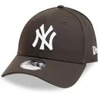 New Era Casquette '9TWENTY League Essentials New York Yankees Cap' brun foncé