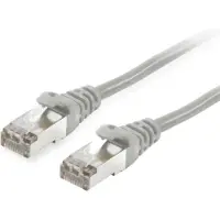Equip Patchkabel Cat6A S/FTP 2xRJ45 1.50m grau LSZH Polybeutel