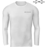 Givova Haut base-layer Corpus 3 Haut de sport blanc