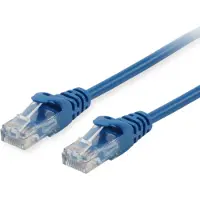Equip Patchkabel Cat6A U/UTP 2xRJ45 1.50m blau LSZH Polybeutel