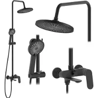 REA Kit De Douche Marco Black