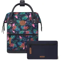 Cabaia sac à dos de loisirs sac à dos pour ordinateur portable Adventurer All Over Backpack 10L Oran multicolore