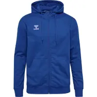 Hummel Veste de survêtement bleu cobalt / blanc