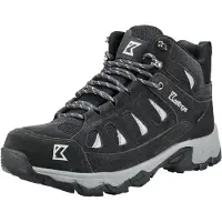 Kastinger Boots gris argenté / noir