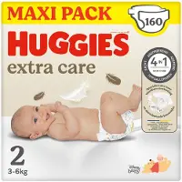 Huggies Extra Care Size 2 Diapers 160 Units Clair