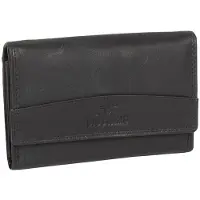 Mustang Cuir porte-monnaie Udine Long Wallet Black noir