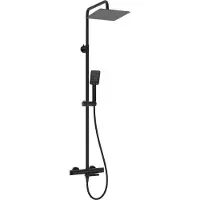Deante Rain shower with thermostatic bathtub faucet