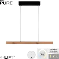 Paul Neuhaus Lampe suspendue design Pure E-Motion bois