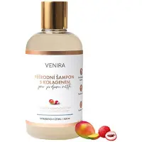 Venira Shampoo for Hair Growth shampoing naturel au collagène avec parfums Mango-Lychee 300 ml