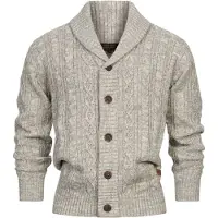INDICODE JEANS Vestes en maille ' Ilterly ' gris clair