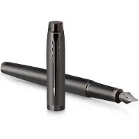 Parker Im Professionals Monochrome Bronze Nib F Fountain Pen In Gift Box Violet Enfants