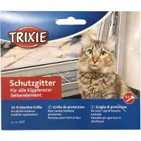 Trixie Grille de protection des vitres inclinée blanche x 2