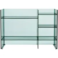 Kartell Sound-Rack Système d'étagères Aquamarine Green