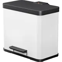 Hailo Öko trio Plus L 3 x 9 L Mülltrenner Weiß matt