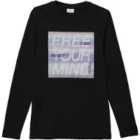 s.Oliver T-Shirt bleu clair / gris / noir