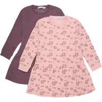 Minymo Robe rose / rose ancienne / rose foncé