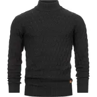 INDICODE JEANS Pull-over 'Alpha' noir