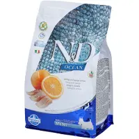 Farmina N&amp;D Ocean canine Herring &amp; Orange Adult Mini 800 g - Hareng &amp; Orange pour chiens adultes de petites races