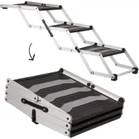 Trixie Petwalk Folding Ladder Argenté 37 x 57 x 120 cm