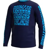 Troy Lee Designs Gp Pro Air Manic Monday Long Sleeve Jersey Bleu 14 Years Enfants