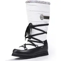 Luhta Boots 'Tahtova Ms' gris / noir / blanc