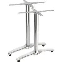 Bolero Pied de table double , aluminium, hauteur 67,3 cm