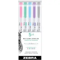 Zebra Mildliner 5-pack Favorites set