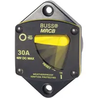 Blue Sea Systems Disjoncteur Thermique Série 187 30a