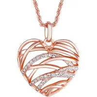Lulu & Jane Chaîne or rose / argent