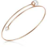 Lulu & Jane Bracelet or / blanc