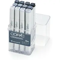 Copic Marker Lot de 12 Cool Gray