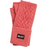 Superdry Cable Luxe Handwarmers Gloves Rose Femme