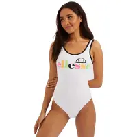 Ellesse Arancione Swimsuit Blanc M Femme